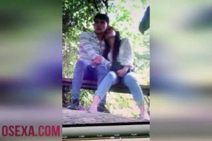 Узбекский секс в парке на скрытую камеру